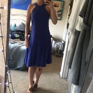 Periwinkle midi Ralph Lauren dress